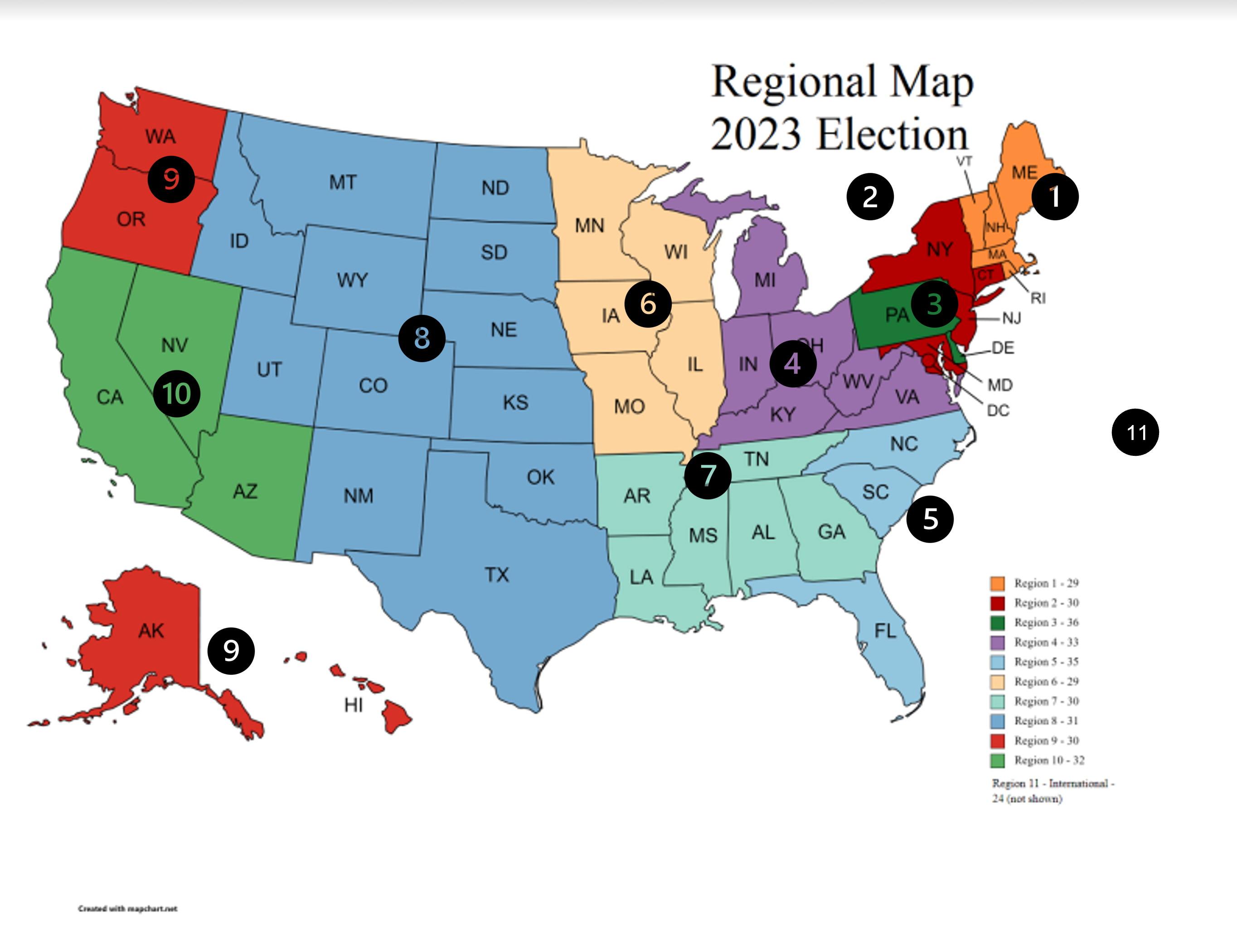 rdg election map