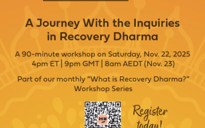 2025 Monthly Workshops – November – A Journey With the Inquiries