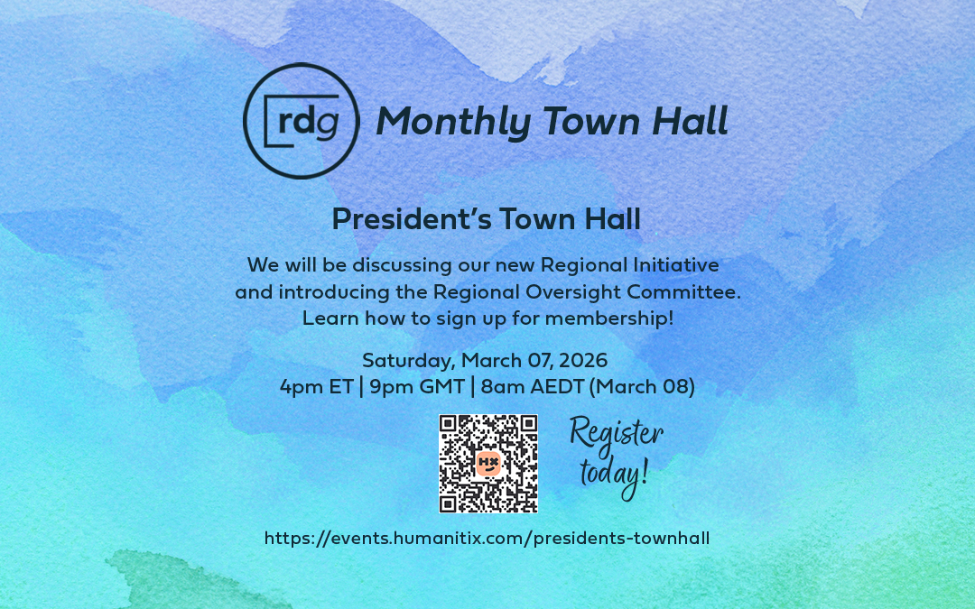 Informational image for the President's Committee Town Hall on Saturday, March 7th, 2026.